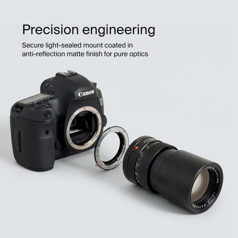 Urth Lens Mount Adapter: Compatible with Leica R Lens to (EF/EF-S) Camera Body - Image 4